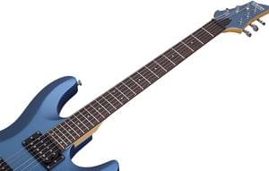 1638861266654-Schecter C-6 SMLB Satin Metallic Light Blue Deluxe Solid-Body Electric Guitar2.jpg